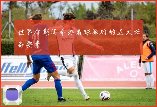 世界杯期间举办看球派对的五大必备要素